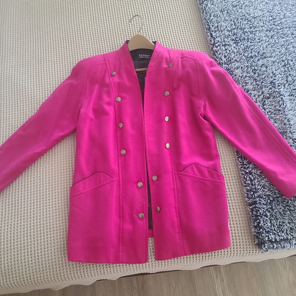 Lutz Teutloff Vintage 80s Wool /Cashmere blend Jacket - Picture 8 of 8